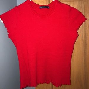 Brandy Melville Red Tee
